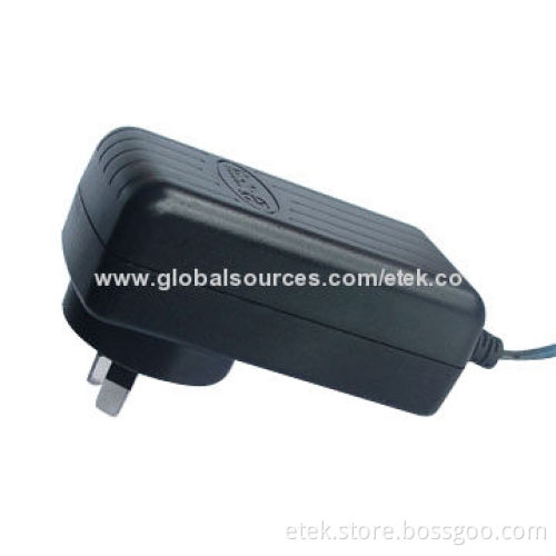 25W Switching Power Adapter with 0 to 4.0A Output Current and 47 to 63Hz Input Frequency Range